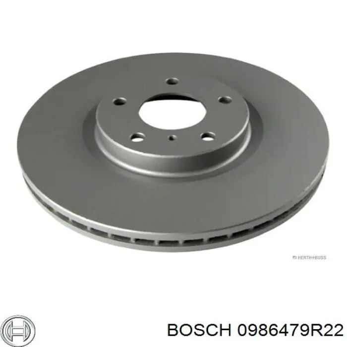 Disco de freno 0986479R22 Bosch