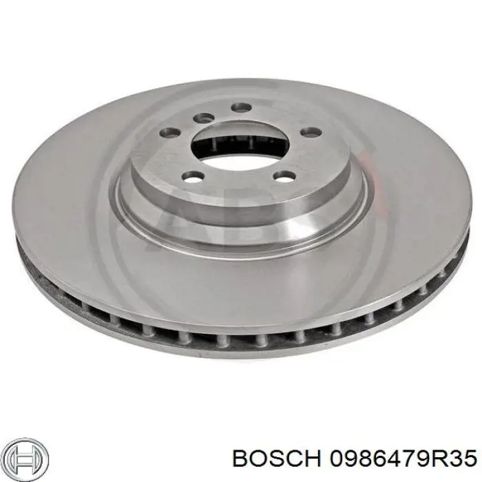 0 986 479 R35 Bosch freno de disco delantero