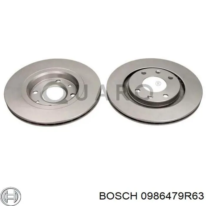 0986479R63 Bosch Discos