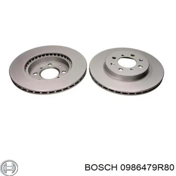 0986479R80 Bosch Discos