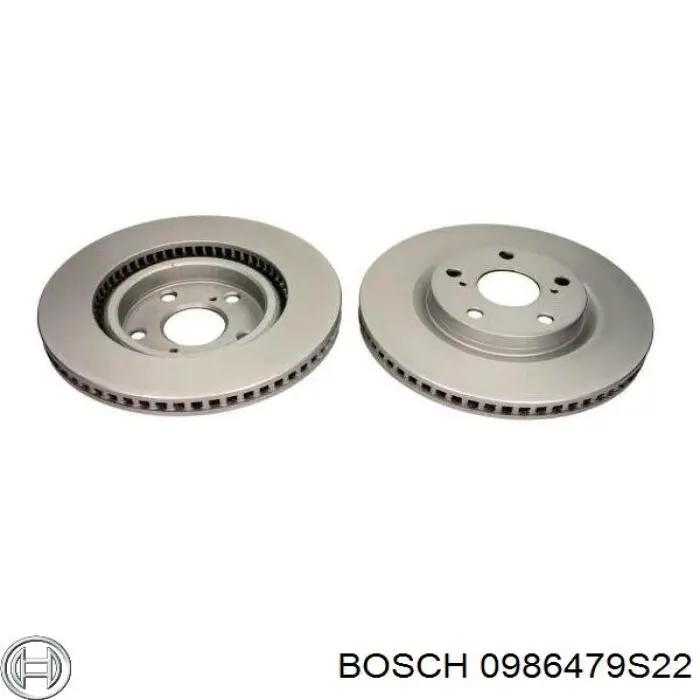Comprar 0986479S22 Bosch Freno de disco delantero