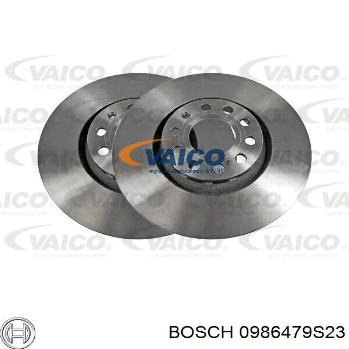 Frenos delanteros Bosch 0986479S23 precio, desde 49,75 EUR