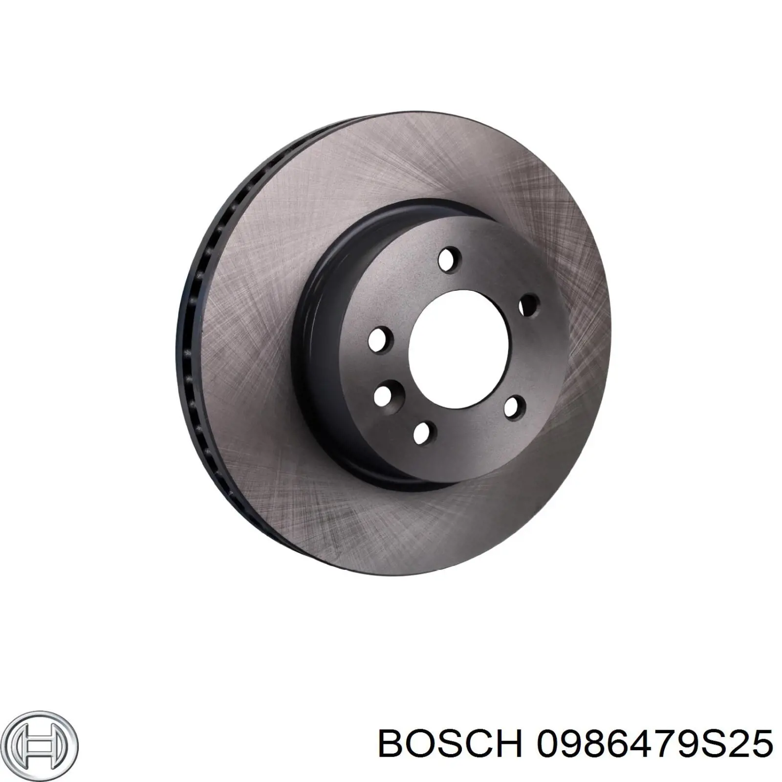 0986479S25 Bosch disco de freno delantero