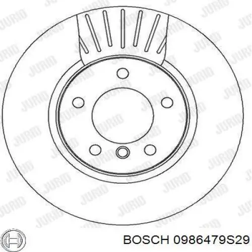 0986479S29 Bosch Discos
