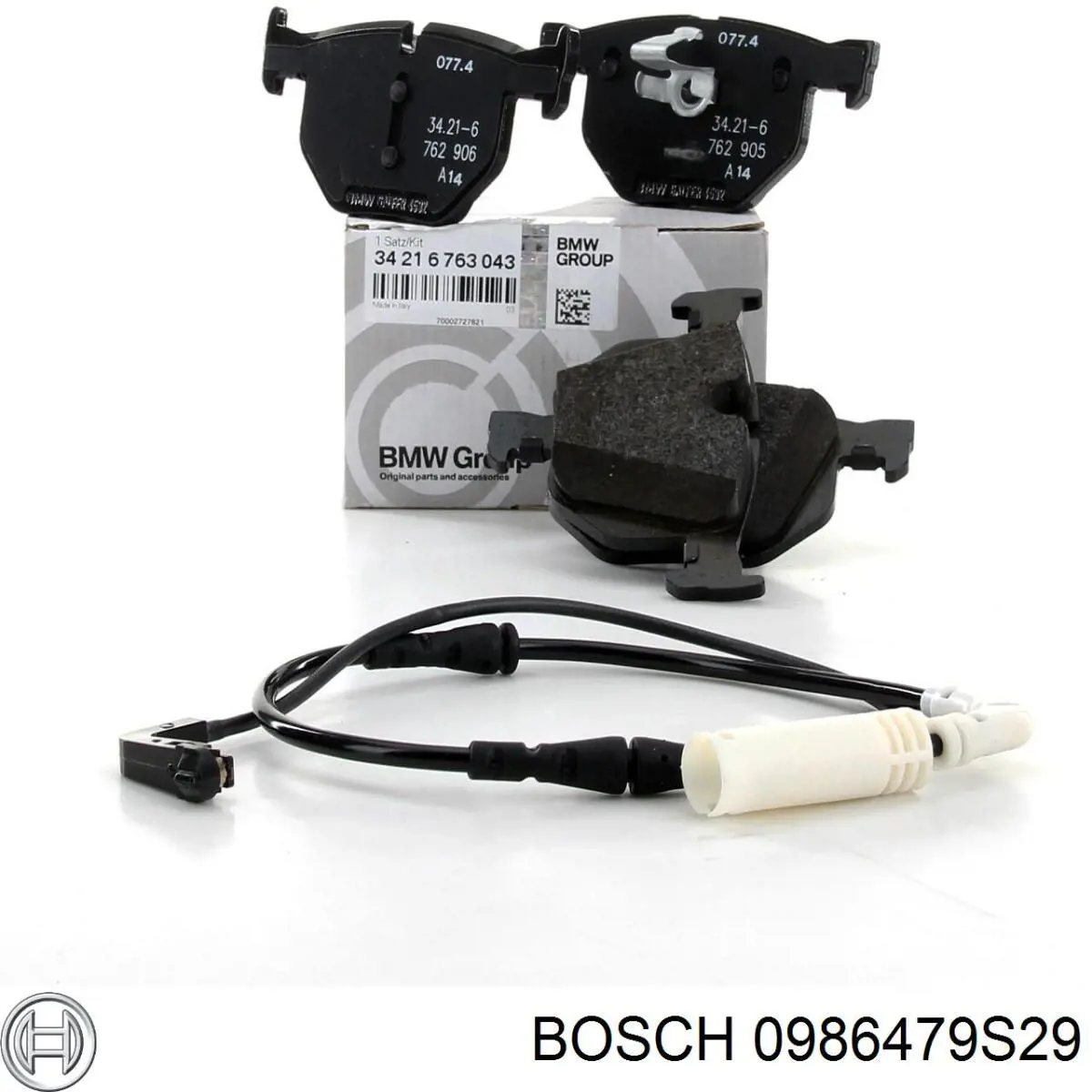 Disco de freno delantero Bosch 0986479S29