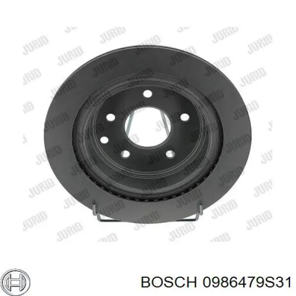 Disco de freno trasero Bosch 0986479S31 precio, desde 36,80 EUR