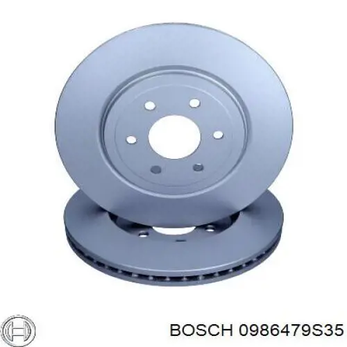 Disco de freno 0986479S35 Bosch