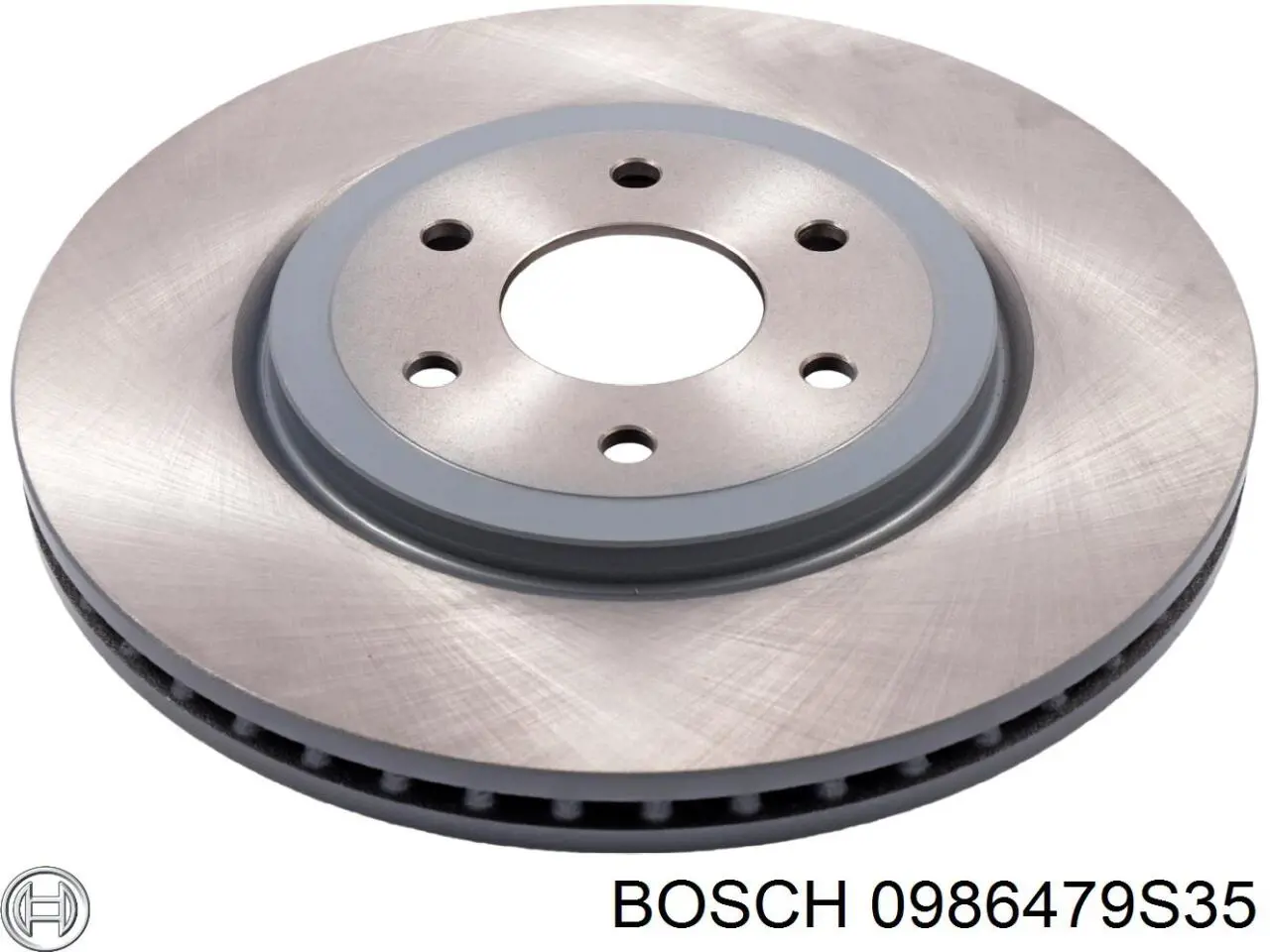 0986479S35 Bosch disco de freno delantero