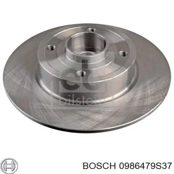 Disco de freno trasero Alfa Romeo 33 905