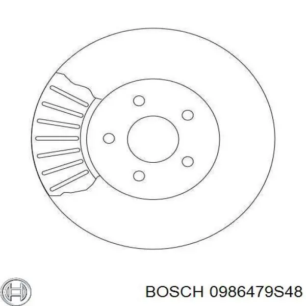 Freno de disco delantero Jaguar X-type CF1