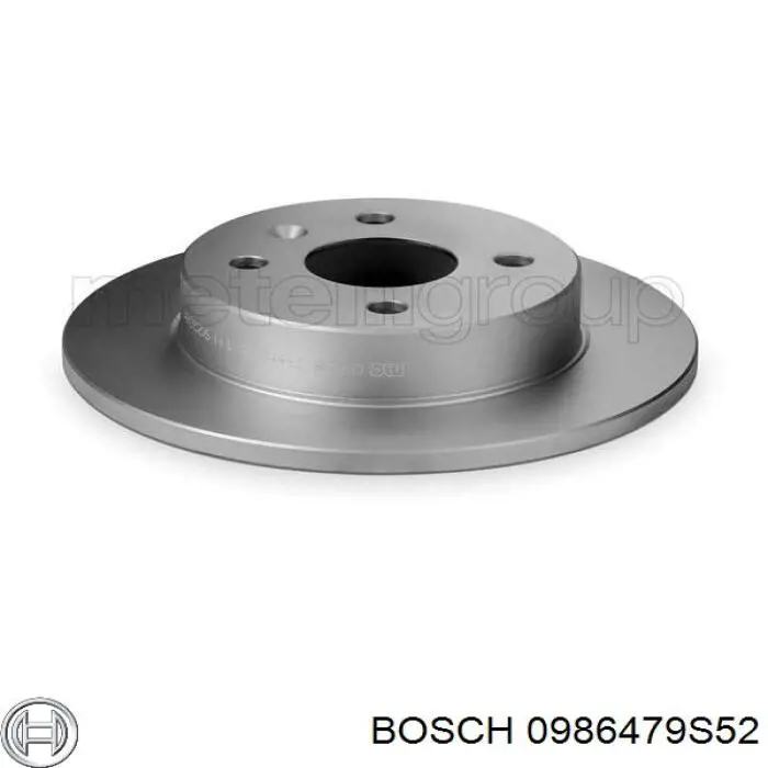 Disco de freno trasero Bosch 0986479S52 precio, desde 24,70 EUR