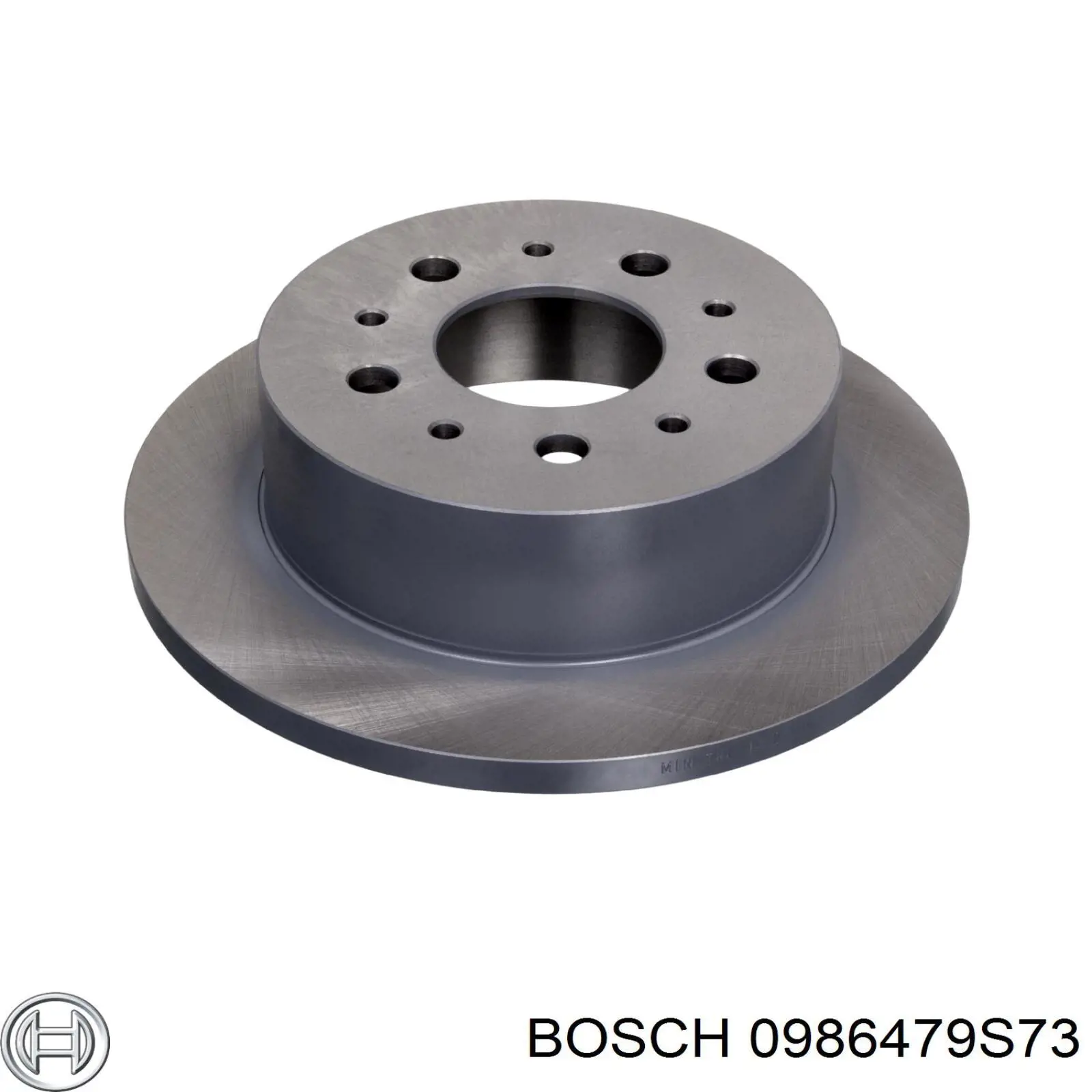 0986479S73 Bosch disco de freno trasero