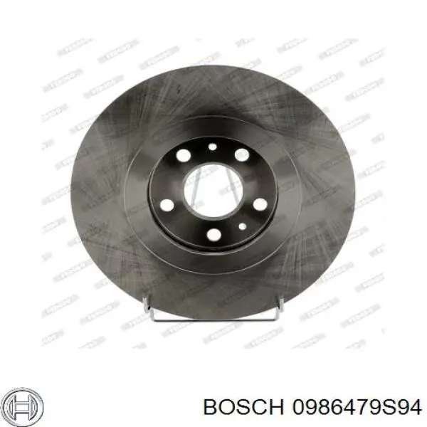 0986479S94 Bosch freno de disco delantero