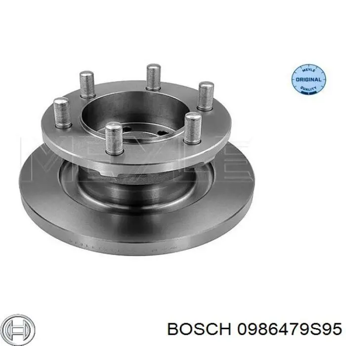 0 986 479 S95 Bosch freno de disco delantero