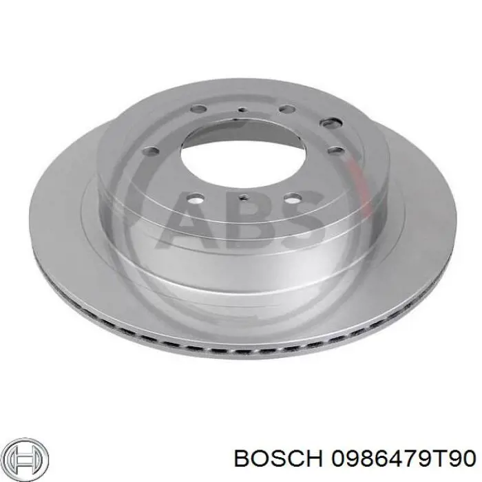 Frenos traseros Bosch 0986479T90