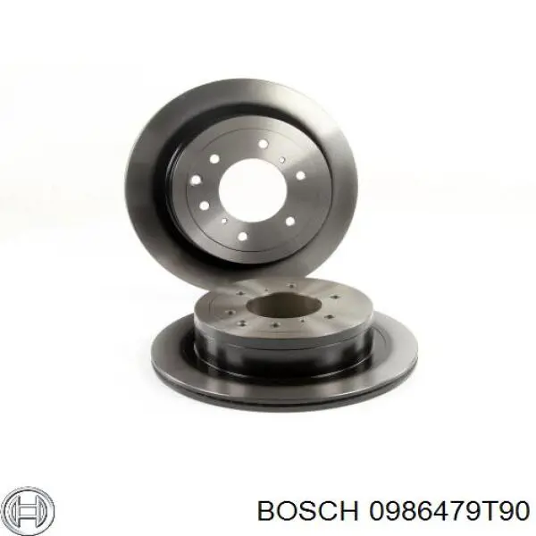 0986479T90 Bosch Freno de disco trasero