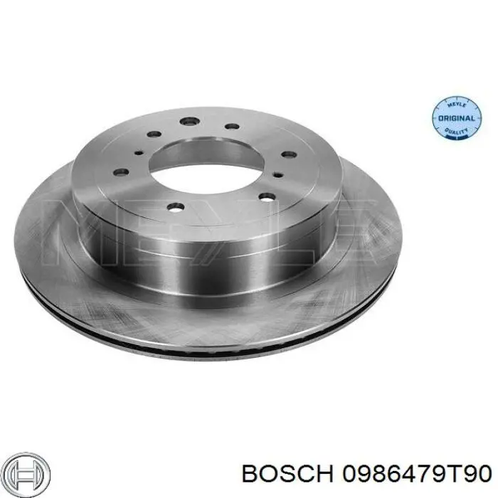 Disco de freno trasero Bosch 0986479T90 precio, desde 66,99 EUR