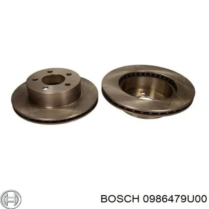 0 986 479 U00 Bosch disco de freno delantero