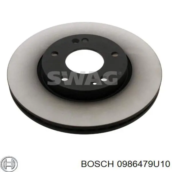 Comprar 0986479U10 Bosch Freno de disco delantero