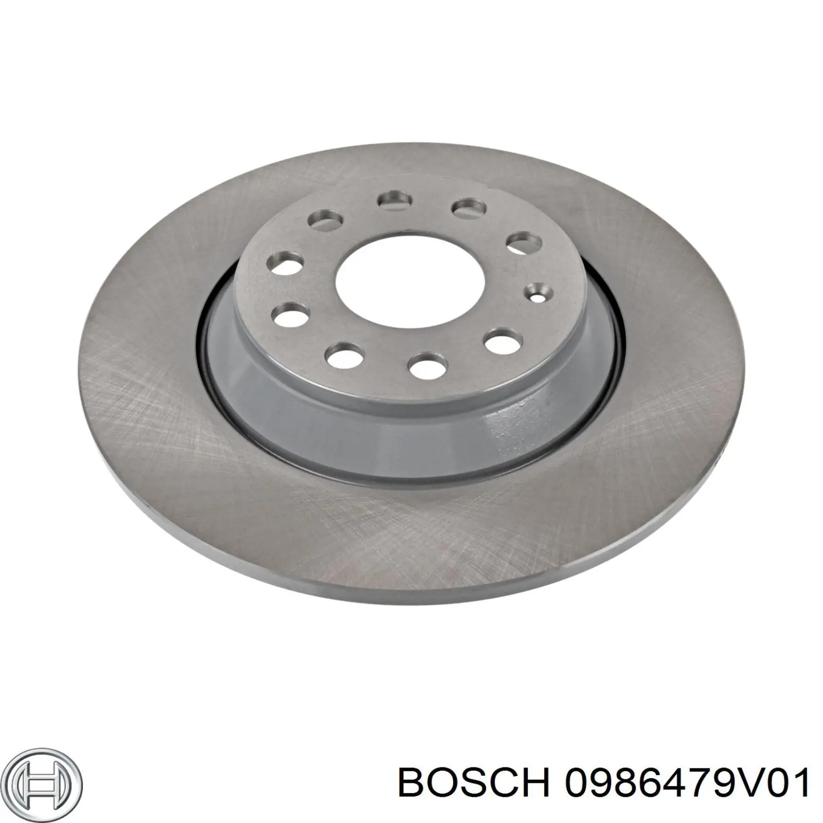 0986479V01 Bosch disco de freno trasero