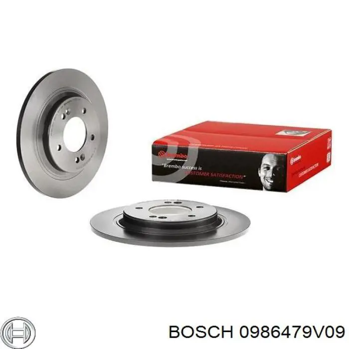 Frenos traseros Bosch 0986479V09
