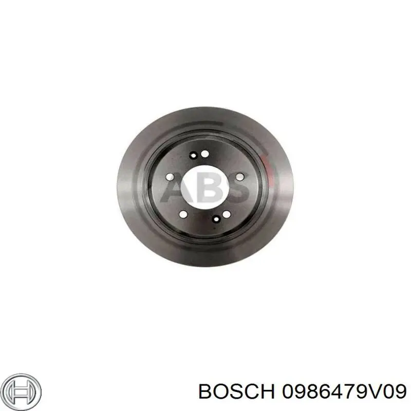 Disco de freno trasero Bosch 0986479V09 precio, desde 27,50 EUR