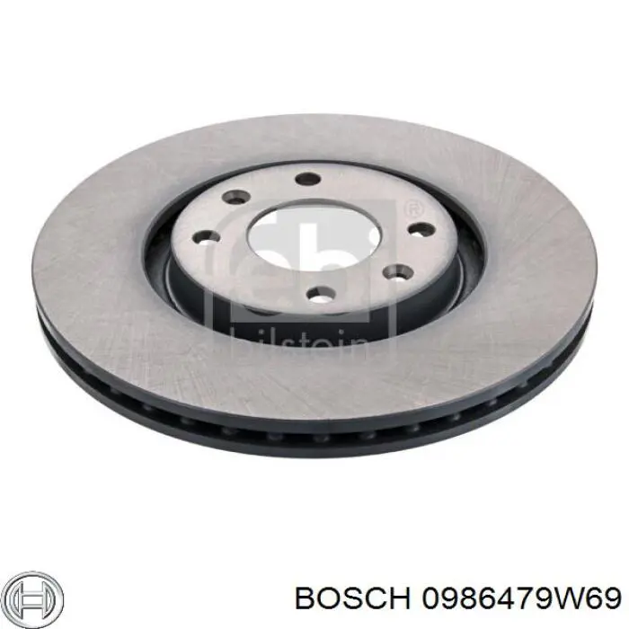 Freno de disco delantero Citroen C4 UD