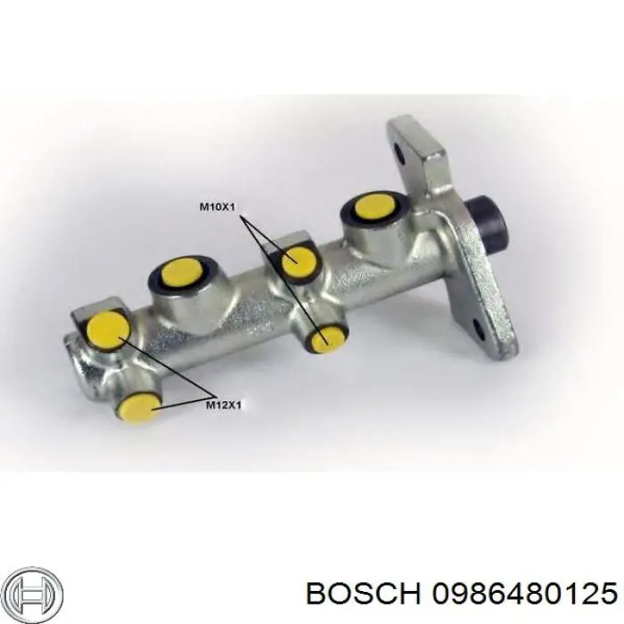 0986480125 Bosch bomba de freno