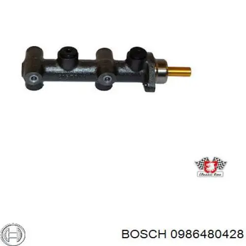 0986480428 Bosch cilindro principal de freno