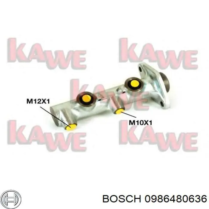 FBM125400 Open Parts Cilindro principal de frenos