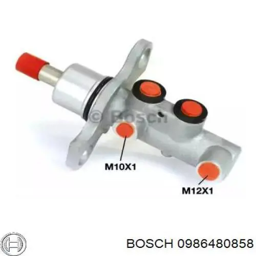 0986480858 Bosch cilindro principal de freno