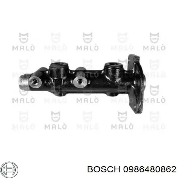 Comprar 0986480862 Bosch Cilindro maestro de frenos