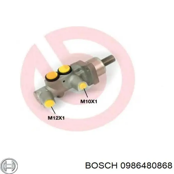 0986480868 Bosch bomba de freno