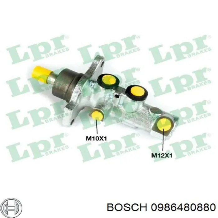 Comprar LM80316 Delphi Cilindro maestro de frenos