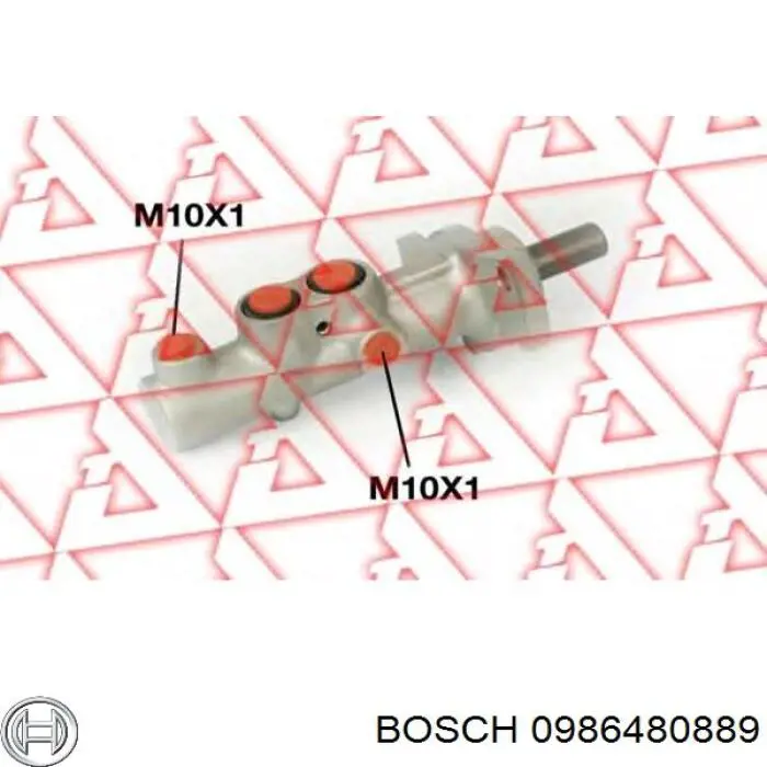 0986480889 Bosch cilindro principal de freno