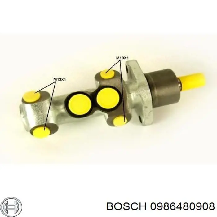 0986480908 Bosch cilindro principal de freno