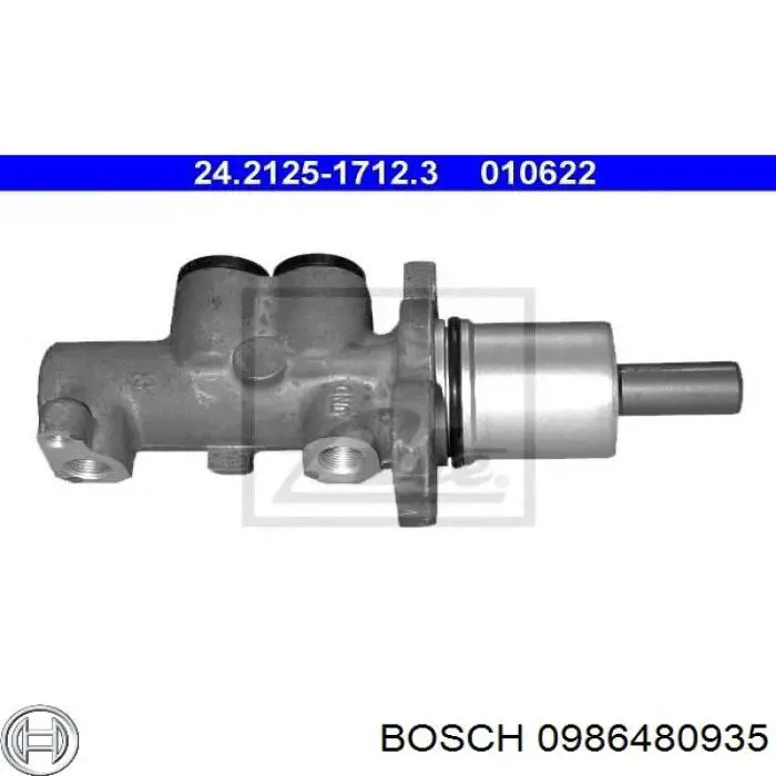 0986480935 Bosch bomba de freno