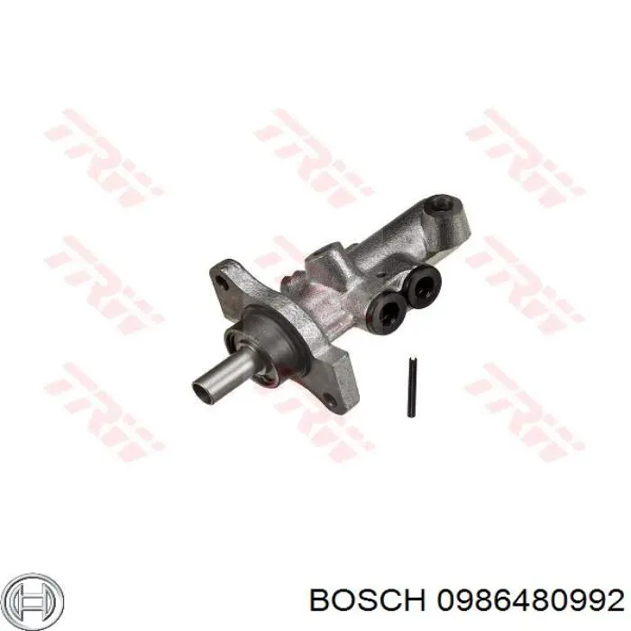 Comprar 0986480992 Bosch Cilindro maestro de frenos