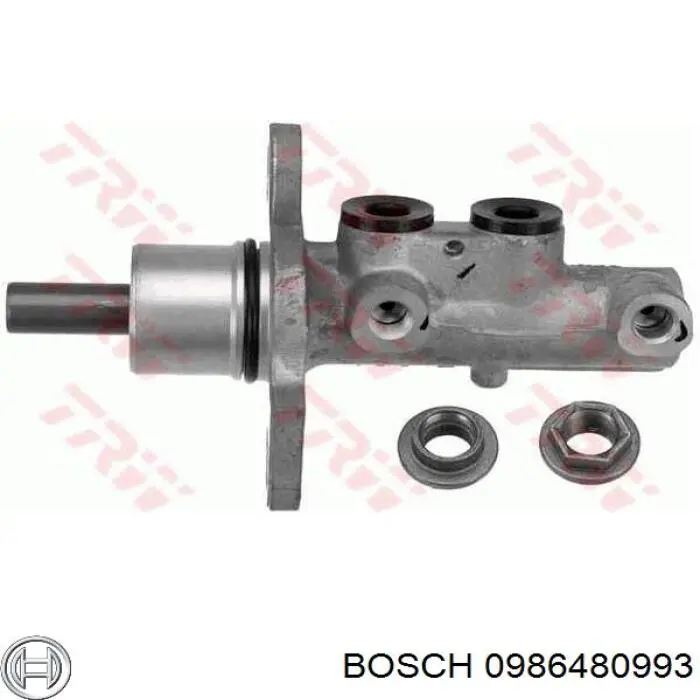 Cilindro maestro de frenos 0986480993 Bosch