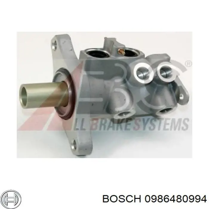 Cilindro principal de freno Bosch 0986480994