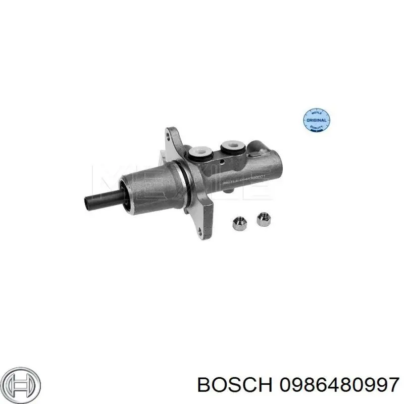 Cilindro maestro de frenos Bosch 0986480997 precio, desde 78,38 EUR