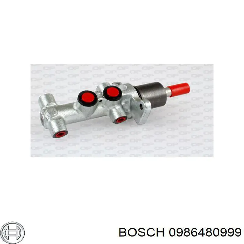 0986480999 Bosch cilindro principal de freno