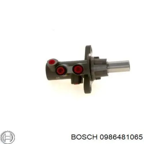 0 986 481 065 Bosch cilindro principal de freno