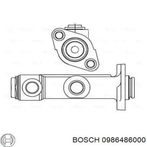 Comprar 0986486000 Bosch Cilindro maestro de embrague
