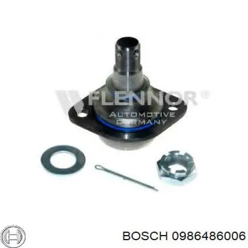 Cilindro maestro de embrague 0986486006 Bosch