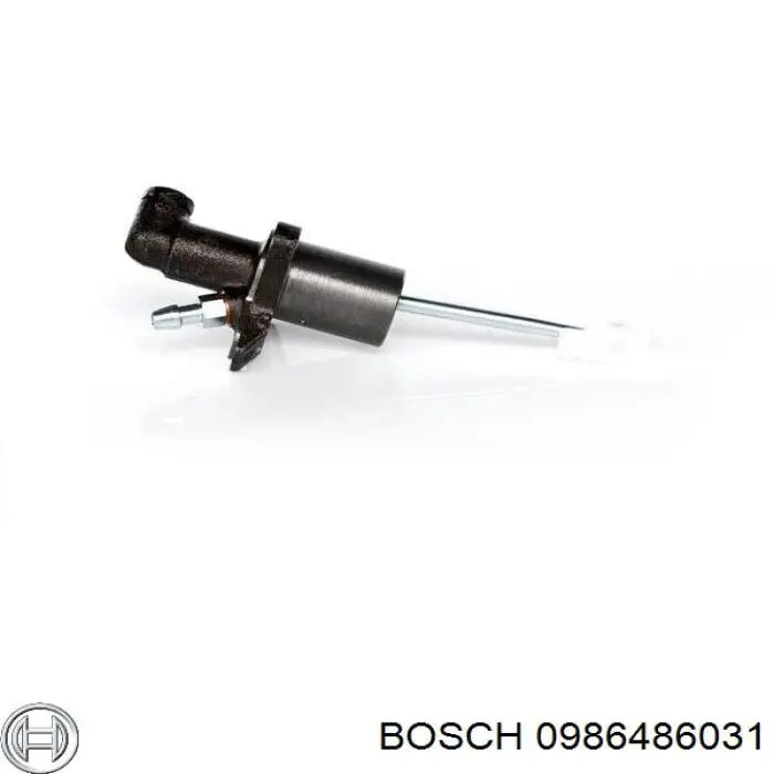 0 986 486 031 Bosch cilindro maestro de embrague