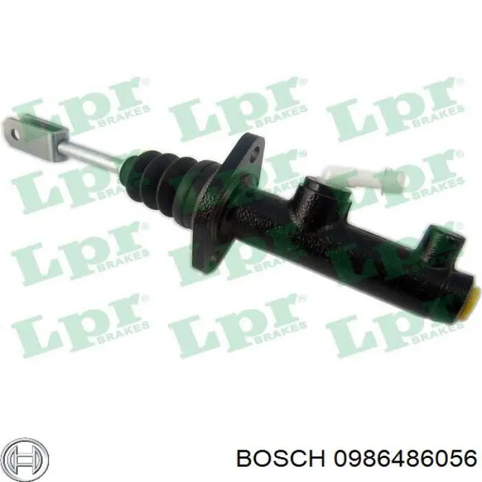 0986486056 Bosch cilindro maestro de embrague