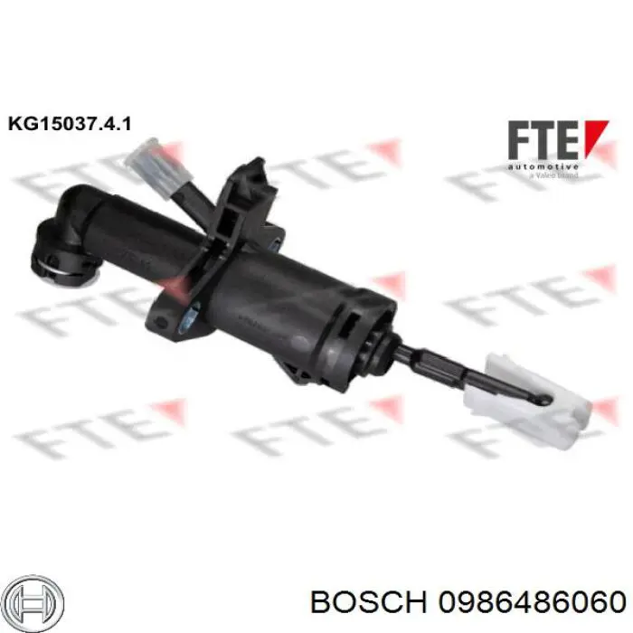 0986486060 Bosch cilindro maestro de embrague
