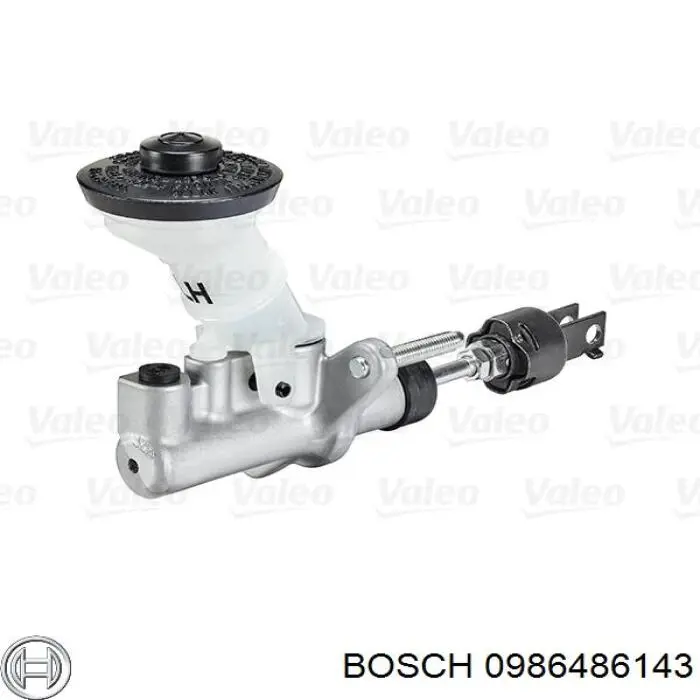0986486143 Bosch Cilindro maestro de clutch