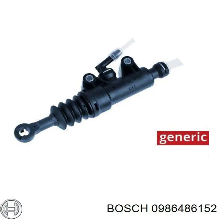 0986486152 Bosch cilindro maestro de embrague